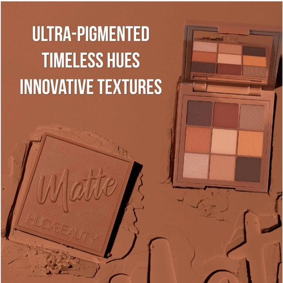 Huda Beauty Warm Matte Obsessions Eyeshadow Palette - Picture 3 of 12
